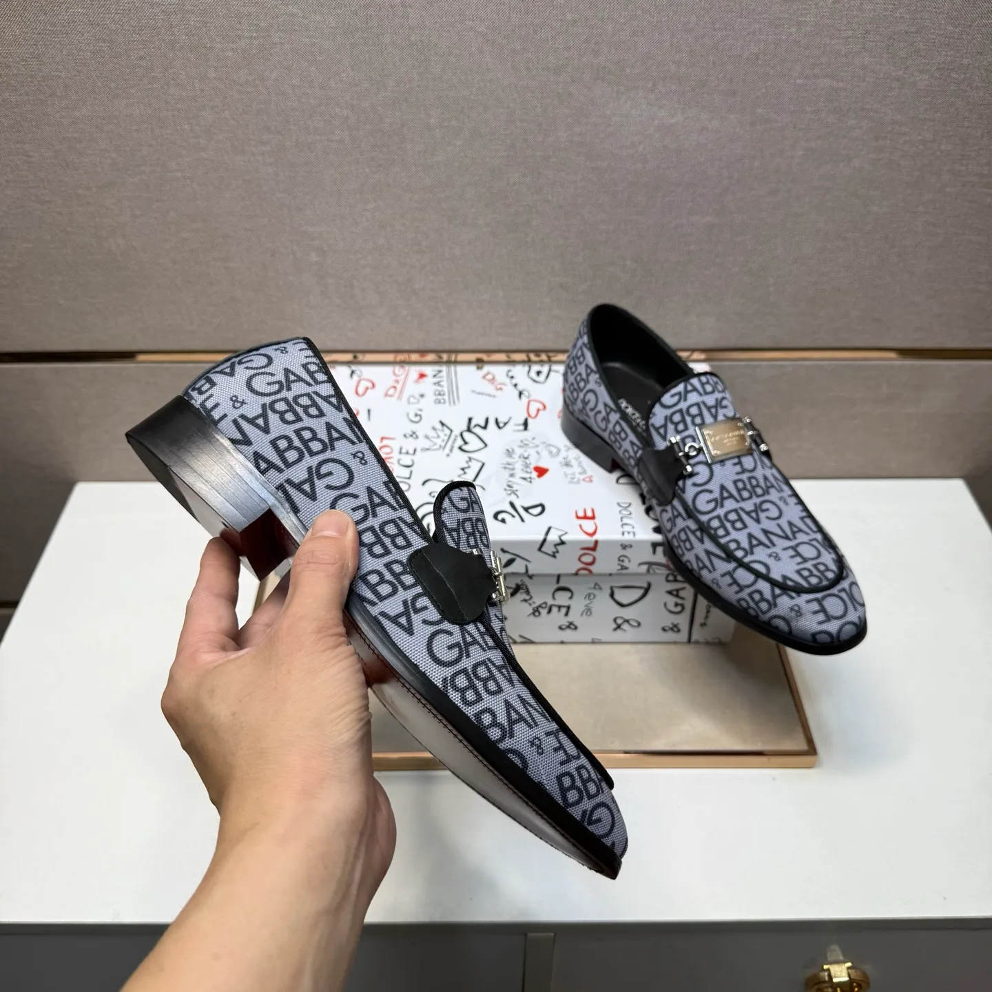 Men's men's shoes 💰pp520【DG～】Men's casual formal leather shoes 2025z cabinet sales simultaneously 🔶Size: 38-44#️⃣ 🔷1 color🔜The upper is made of cowhide stitching➕Cowhide lining, comfortable and breathable, sole: original comfortable, wear-resistant and non-slip outsole, ⚠️Real thing📱Photographed🎬The real thing is better📢📢📢